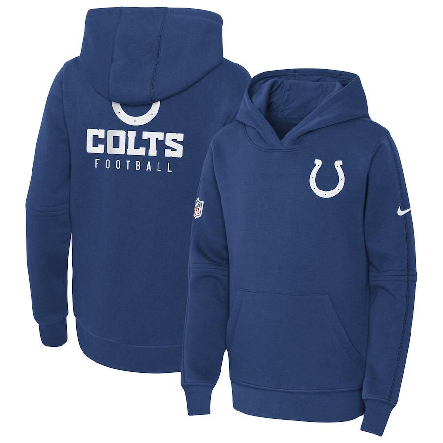 Youth 2023 NFL Indianapolis Colts blue Sweatshirt style 1